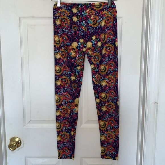 Lularoe Kaleidoscope One Size Leggings - Picture 2 of 5